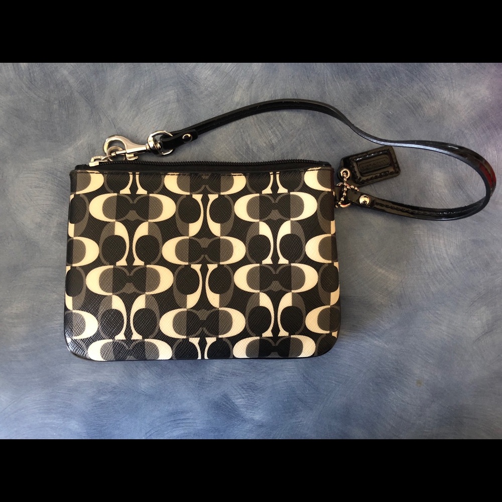 Coach wrist wallet